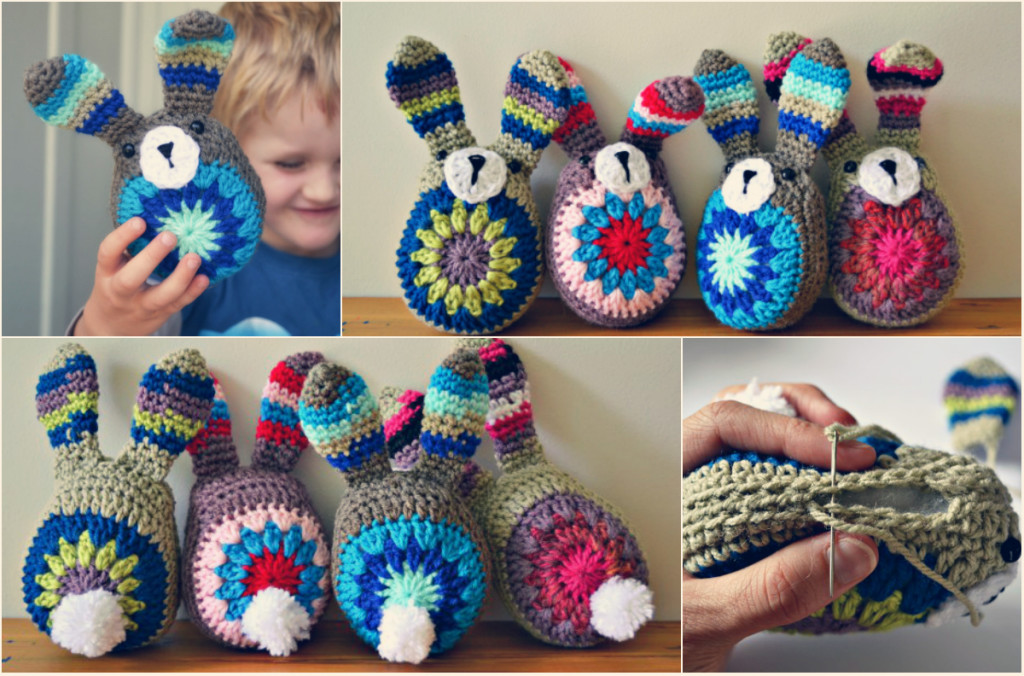 Easter Bunies crochet pattern