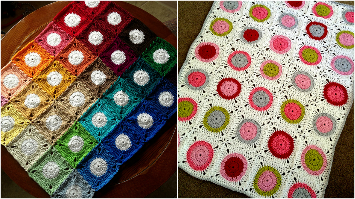 [Easy] Gumball Baby Blanket - Free Pattern