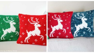 Reindeer Pillow Banner